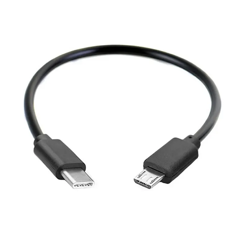 cantell TYPE C Male to MICRO 5 Pin USB converter cable with OTG Fast Charging Data Cable 30cm
