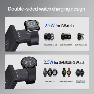 <span class=keywords><strong>Cargador</strong></span> inalámbrico magnético inteligente 4 en 1, luz nocturna de <span class=keywords><strong>doble</strong></span> cara para <span class=keywords><strong>iPhone</strong></span>, Samsung, <span class=keywords><strong>Apple</strong></span> <span class=keywords><strong>Watch</strong></span> - Product Image 6