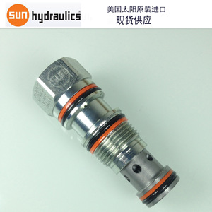 Válvula de control direccional hidráulica de acero de 1/2 pulgada con cartucho de válvula de retención operada por piloto Sun Hydraulics - Product Image 1