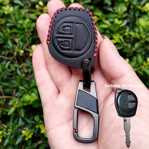 Étui pour clé de voiture en cuir PU à 2 boutons, léger, résistant aux rayures, pour Suzuki Swift SX4 Liana Aerio Jimny Samurai Amagatarai - Product Image 6
