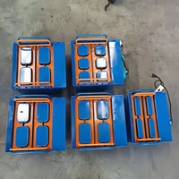 Máquina Manual para Hacer Bloques de Cemento, Nueva, para Uso Doméstico, Exportación, Pequeña, para Pavimentación