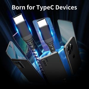 Téléphone portable tressé en nylon 3/6/10FT tressé USB C type-c charge rapide données SYNC chargeur câble <span class=keywords><strong>cordon</strong></span> - Product Image 6