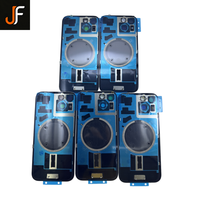 Coque arrière en verre JF Brand pour 15/15 Plus avec design à barres, châssis de remplacement, moule privé
