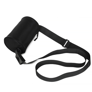 Bolsa de Gimnasio Personalizada para Hombre, Bolsa de Teléfono Cilíndrica, Bolsa de Mensajero Cruzada Lisa de Diseño para Hombre, Bolsa de Mensajero Negra para Hombro - Product Image 5