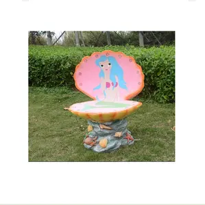 Để bán sợi thủy tinh Vỏ ghế điêu khắc cho trẻ em công viên khu vực đại dương công viên Trung Tâm trang trí
