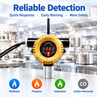 Détecteur de gaz combustible industriel et commercial 4G IoT CAATM CA228-D(N) GTYQ-CA228-D, capteur d'alarme de fuite de méthane, propane, GPL