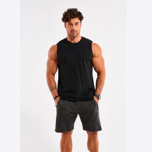 เสื้อกล้ามออกกำลังกายผู้ชาย ดีไซน์ใหม่ ผ้าคุณภาพดี รับผลิตตามแบบ สกรีนโลโก้ได้ ขายส่ง เหมาะสำหรับฟิตเนส วิ่ง และใส่ในช่วงฤดูร้อน - Product Image 4