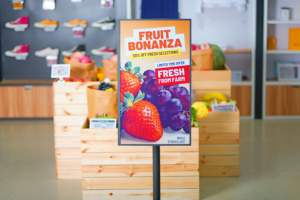 Écran E Ink couleur et monochrome de 31,5 pouces, écran E-Paper ultra basse consommation pour affichage numérique commercial et publicitaire - Product Image 3