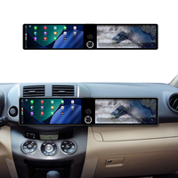 Autoradio Android 14 double écran 12,3 pouces ZWNAV pour Toyota RAV4 2006-2012 avec GPS, DSP, Carplay, écran de voiture, stéréo vidéo, Carplay