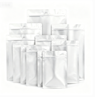 Sacs de conservation alimentaire en Mylar argenté en gros, sacs sous vide à 3 soudures, options multi-tailles, pochettes en aluminium pour emballage alimentaire