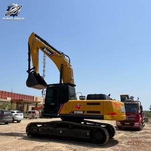 Excavadora de cadenas Sany365H usada, 36.5 toneladas, cucharón de 2m³, marca china original, excavadora grande para construcción, pocas horas, buen estado. - Product Image 3