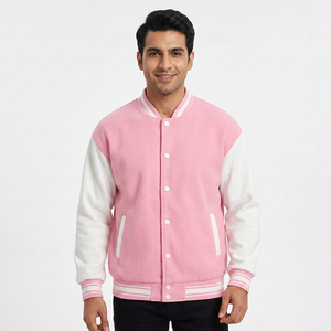 2025 Latest Style Lightweight Custom Made Men's Varsity <b>Jackets</b> Breathable Canvas Logo Best Lightweight Varsity <b>Jacket</b> - Product Image 1