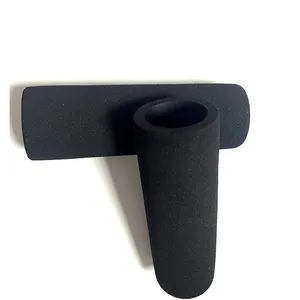 Custom Soft Foam Nbr Handvat Bar Foam Rubber Extrusie Grip Siliconen Handvat Bal Stuur Grip Gym Rubber Einde Handgreep