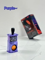 Altavoz Portátil Creativo de 5W para el Hogar, Subwoofer Pequeño de Acero para Exteriores con Pantalla RGB para Computadora, Venta al Por Mayor