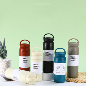 Ly giữ nhiệt du lịch bằng thép không gỉ 350ml, cốc cà phê, bình nước, bình giữ nhiệt có tay cầm, bán buôn tùy chỉnh - Product Image 3