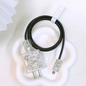 Housse de protection de la tête de charge pour <span class=keywords><strong>iPhone</strong></span>/ipad 18/20W Chargeur <span class=keywords><strong>Data</strong></span> <span class=keywords><strong>Cable</strong></span> Protector Cover - Product Image 3
