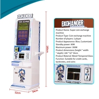 Machine de recyclage d'échange de pièces de monnaie à prix d'usine Machine d'échange de pièces de monnaie Machine d'échange de pièces de monnaie pour zone de jeu