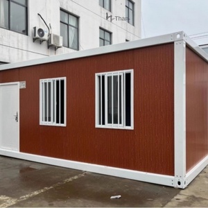 Maison modulaire intégrée et mobile en acier coloré, protection incendie, isolation thermique, conception de logement de chantier 1 - Product Image 3