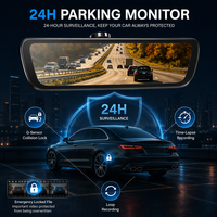 Caméra de tableau de bord 2K avec double caméra et vision arrière 120° °   Enregistreur vidéo de voiture à grand angle 32 Go, livraison directe d'usine