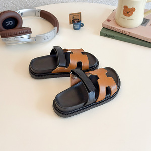 Sandalias <span class=keywords><strong>de</strong></span> Plataforma para <span class=keywords><strong>Niñas</strong></span>, Estilo Coreano, Verano 2026, para Interiores y Exteriores, con Diseño Calado, Modernas - Product Image 3