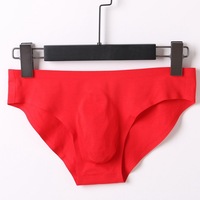 Sous-vêtements pour hommes, caleçons triangulaires sans couture, coton modal, taille basse, respirants, poche 3D, M-XXXL