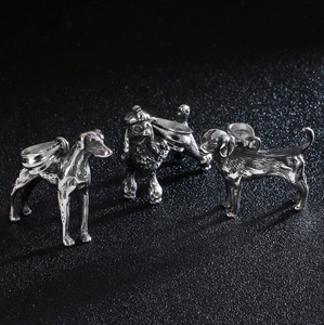 Colgante con forma de perro para mujer, joyería con diseño de Animal, canoa de acero inoxidable, <span class=keywords><strong>Golden</strong></span> <span class=keywords><strong>Retriever</strong></span> Dobermans - Product Image 1