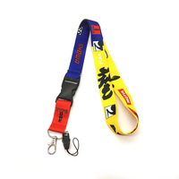 Cordón de seguridad retráctil de poliéster OEM/ODM con gancho para tarjetas de identificación, impresión digital, marca Yerllsom, a la moda