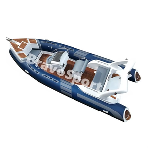 Bateau pneumatique RIB 580 de 20 pieds, coque en fibre de verre, Hypalon - Product Image 6