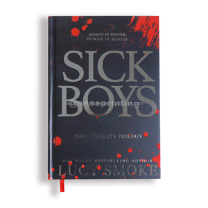 Servizi personalizzati <span class=keywords><strong>di</strong></span> stampa <span class=keywords><strong>di</strong></span> <span class=keywords><strong>libri</strong></span> con copertina rigida Self-Publishing personalizzati con bordi spruzzati a colori stampa libro <span class=keywords><strong>di</strong></span> <span class=keywords><strong>narrativa</strong></span> - Product Image 6