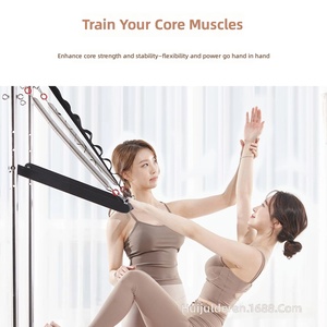 Equipo de Pilates al por mayor en stock: Set de cinco piezas que incluye Silla de Estabilidad, Escalera, Barril, <span class=keywords><strong>Corrector</strong></span> Espinal, Cadillac y Reformer - Product Image 3