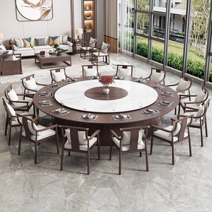 <span class=keywords><strong>Table</strong></span> de <span class=keywords><strong>salle</strong></span> à <span class=keywords><strong>manger</strong></span> électrique de luxe en bois massif pour hôtel, 2m <span class=keywords><strong>3m</strong></span>, style chinois moderne, avec plateau tournant en ardoise, pour restaurant, <span class=keywords><strong>salle</strong></span> privée, club 15 - Product Image 4