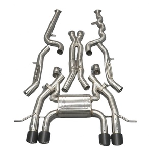 Pot d'échappement Catback M3 de 2,99 pouces en promotion avec embouts pour BMW M3 M4 G80 G82 S58B30A 3.0T (2021-2023) - Product Image 1