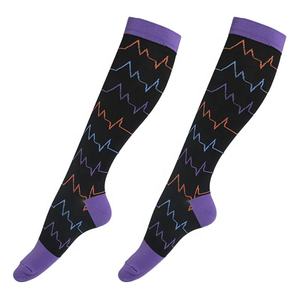 <span class=keywords><strong>Chaussettes</strong></span> de Compression haute Performance <span class=keywords><strong>pour</strong></span> hommes femmes <span class=keywords><strong>chaussettes</strong></span> de jambe tricotées empêcher l'enflure attelles de tibia douleur au mollet quotidien automne numérique - Product Image 2