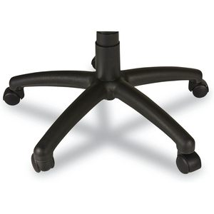 Alera Etros Series Mid-Back Petite <b>Swivel</b>/Tilt <b>Chair</b> Black Mesh Adjustable Height Headrest Modern Foam Fabric PP Aluminium PU - Product Image 2