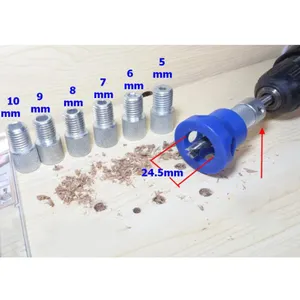 90 Degree Drill Guide Hole Puncher Locator Jig 5/6/7/8/9/10mm Bushing Drilling hole opener Woodworking Tools