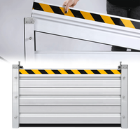 Barrière anti-inondation amovible pour porte de garage, déflecteur de contrôle des inondations, barrière de protection contre l'eau de pluie, barrière anti-inondation murale amovible
