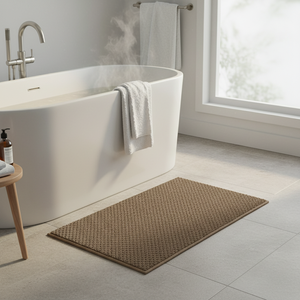 Luxe Jigu turc coton tapis de bain 60x90cm doux épais absorbant salle de bain tapis de sol tapis pour la maison hôtel Spa serviette de haute qualité - Product Image 3