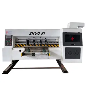 Prices of Corrugated Printing Rotary Die Cutting Carton Box Making Manufacturing Machine