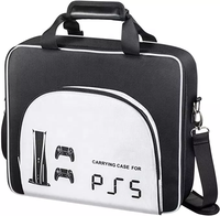 Sac de transport portable de haute qualité, écologique, imperméable, avec fermeture éclair, pour console PS5/PS5 SLIM/PS5 PRO