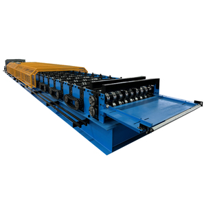 Thép đẹp sàn sàn tấm cán froming máy với hộ Lan tôn sóng - Product Image 5