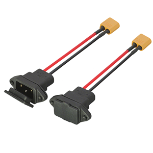 Cabo de Carregamento XT60 de Alta Corrente Personalizado de Fábrica, Fio de Silicone para Tomada IEC C14 para Veículos Elétricos e Baterias de Lítio de Nova Energia - Product Image 1