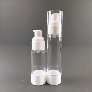 सरल गर्म बिक्री प्लास्टिक वायुहीन पंप बोतलें छोटी स्प्रे बोतलें कस्टम प्राइवेट लेबल फेस मिस्ट स्प्रे
