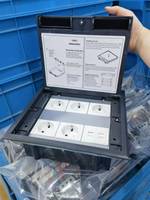 Prise de sol encastrée DT Concealed Carpethidden 4/6 modules 45*45 avec ports d'alimentation et CAT6 RJ45 pour immeuble de bureaux