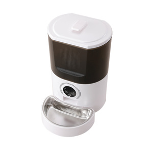 Alimentador automático inteligente para mascotas de gran capacidad, aplicación transfronteriza, dispensador de comida cuantitativo temporizado para perros y gatos, recargable sólido - Product Image 6