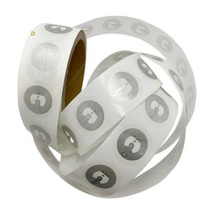 도매 온라인 <span class=keywords><strong>RFID</strong></span> 13.56mhz 사용자 정의 스티커 스마트 Hf 위조 방지 흰색 라벨 저렴한 NFC 태그 - Product Image 2