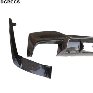Pour M5 F90 2017-2023, diffuseur arrière en fibre de carbone style 3D à trois étapes, lèvre de pare-chocs arrière - Product Image 6