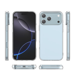 Custodia Morbida <span class=keywords><strong>Trasparente</strong></span> Antiurto in TPU per <span class=keywords><strong>iPhone</strong></span> 17 Air 16 15 <span class=keywords><strong>Plus</strong></span> 14 13 12 11 Pro Max - Product Image 2