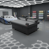 Máquina de Corte de Vinilo para Automóviles Bascocut FC 1680 U - Cortadora de Cama Plana de Alta Precisión con Ancho Máximo de 1600 mm, Plotter de Corte Multifuncional