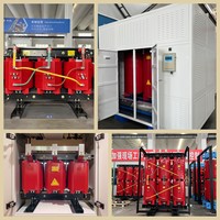 SCB14 RL 10kV Transformator Distribusi 3-Fasa Tipe Kering Resin Cor Desain Hemat Rugi Output 400V 50/60Hz untuk Pasokan Daya yang Stabil