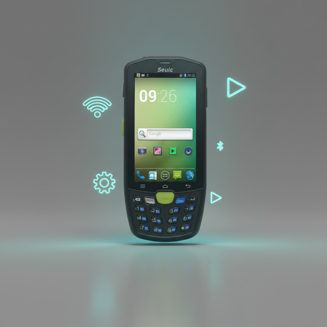 Industrial-Grade Autoid9 5G Phone IP67 Portable 4-Inch Screen Android PDA Barcode Scanner 1D 2D QR Code Reader NFC Stock CPU
